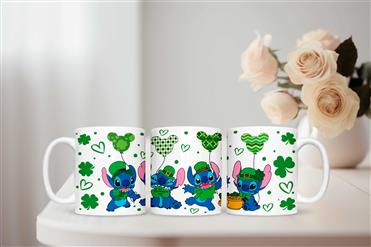 Stitch Celebrates Irish